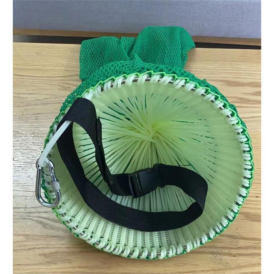 20-0-caliber stainless steel retort fish, easy-to-feed submersible net, hand-held fish bags, net bags