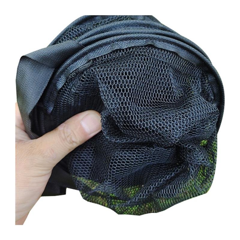 The mini-brook small-fish net folds and carries it with it