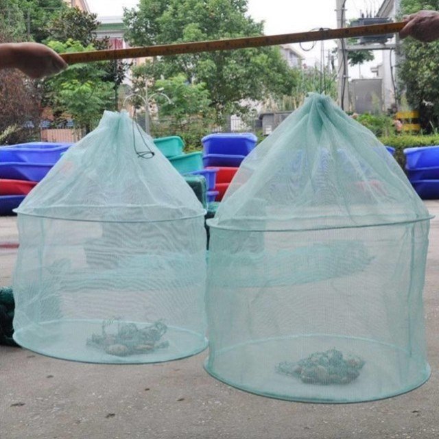 The fish cans and nets are drying up at speeds, and the fish cages are folding up