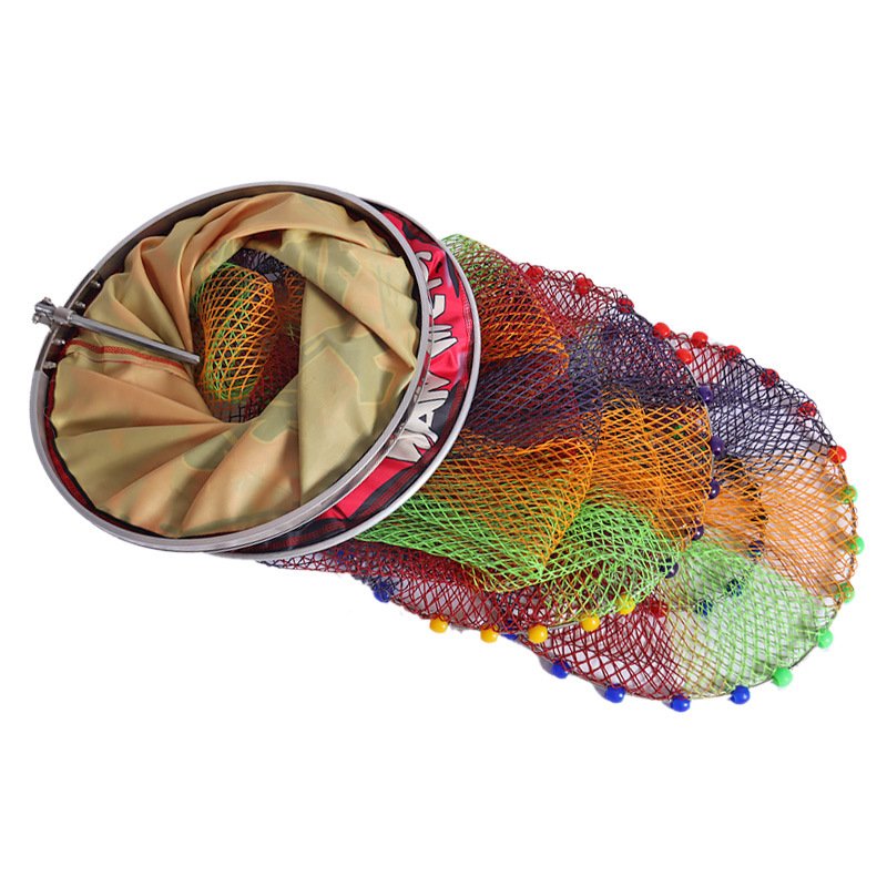 A new, geled, black-pit fish for stainless steel mouths, round-shaped, dry-weaved nets