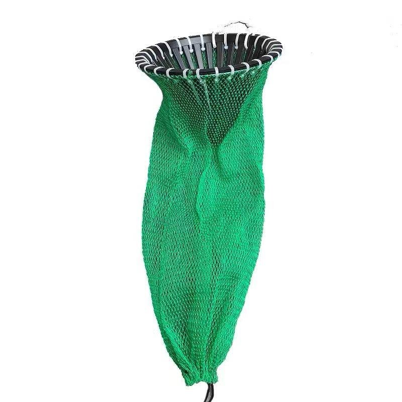 Dive-net-coated fish must be protected from running