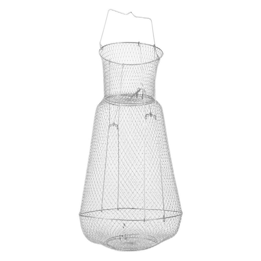 Stainless steel folding steel, stenching fish, fishing for fish crab metal cages, drying up