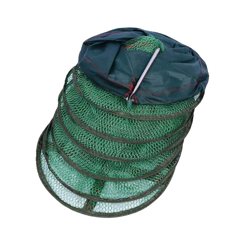 Small fish nets with thick nets, small net eyes, easy portable, folding