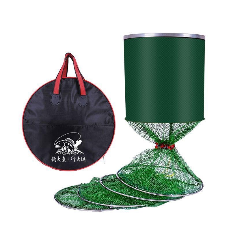 Special-priced fish net rubber-coated, stainless steel net net net net-covered dry platform fishing household fishing gear