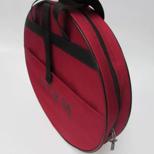 the canvas is thick, waterproof, small, 45c50cm round fishing gear packs
