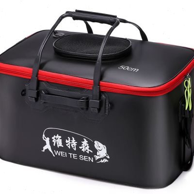Large fish bags folded and thicked with live fish drums and waterproof fish drums