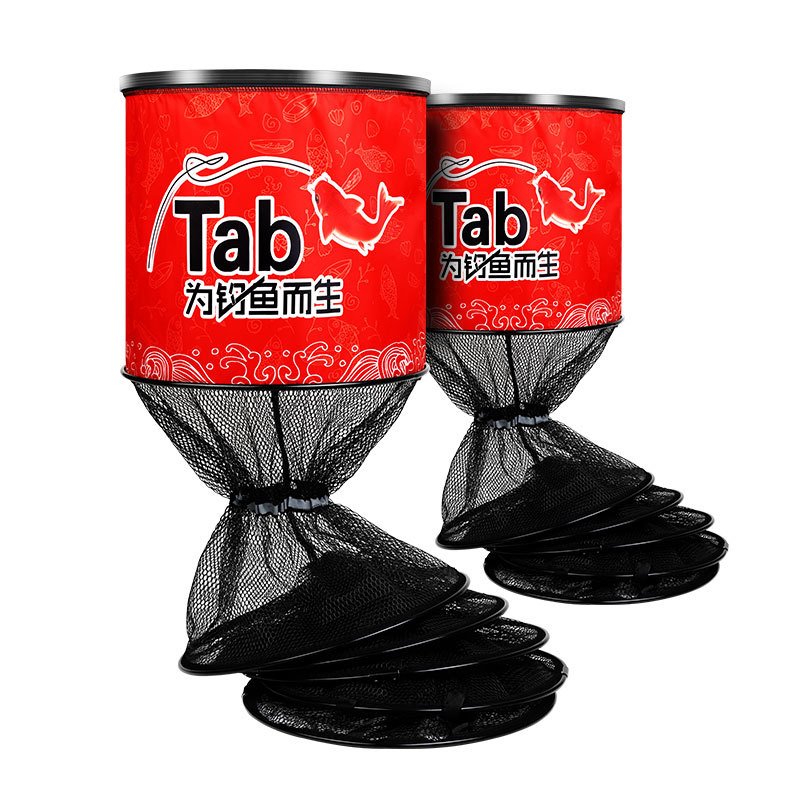 Tab fishing net for black holes, fish net for fish, thick-glazed, dry-dry nets for fish bags