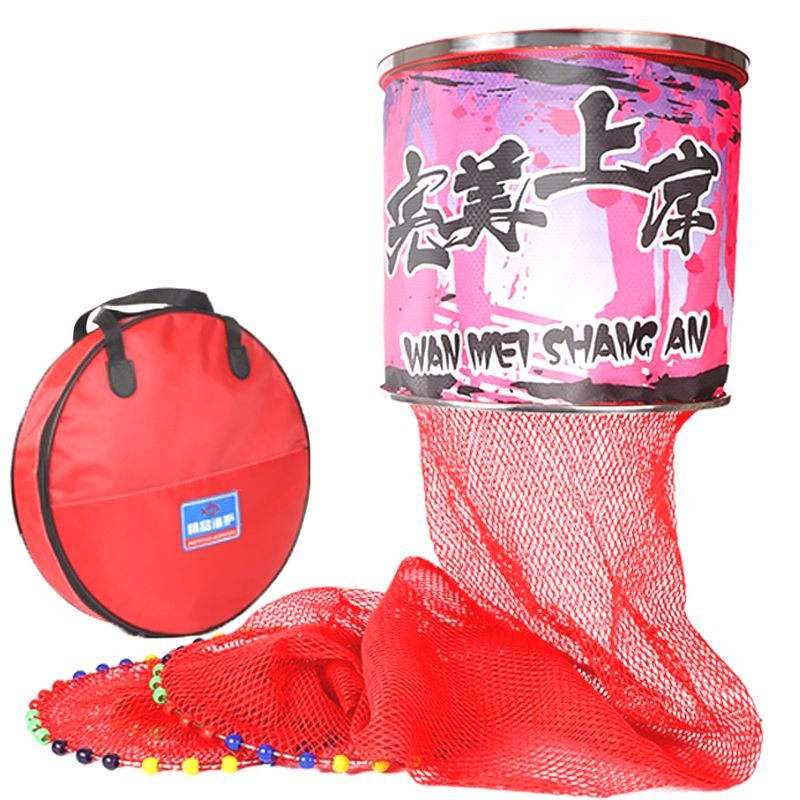 a new t-black pit special-purpose fish net with a thick glued nylon crocheted fish bag-proof dry net