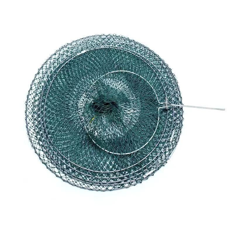 A little fish with a thick, soft, wired net eye with a simple folding net for a live fish bag