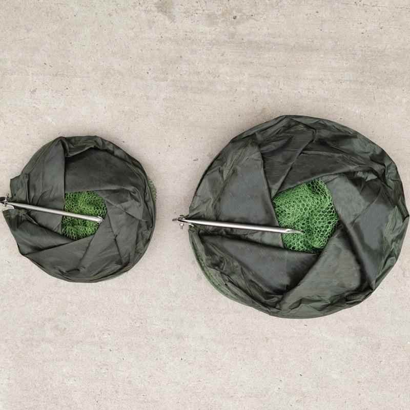 The stainless steel-fish nets cover fish bags with thick fish bags folding multiple functions with thick dry nets