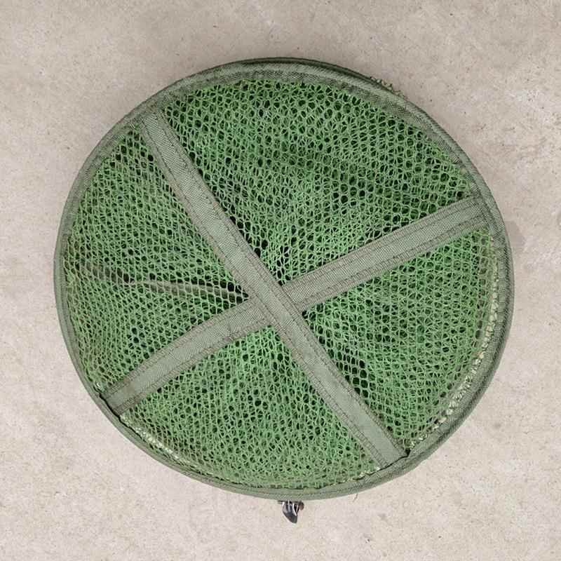 The stainless steel-fish nets cover fish bags with thick fish bags folding multiple functions with thick dry nets
