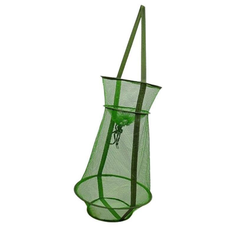 Portable small fish nets, folded, retrenchable, dry-seasoned fish bags, mini-eye fishing gear