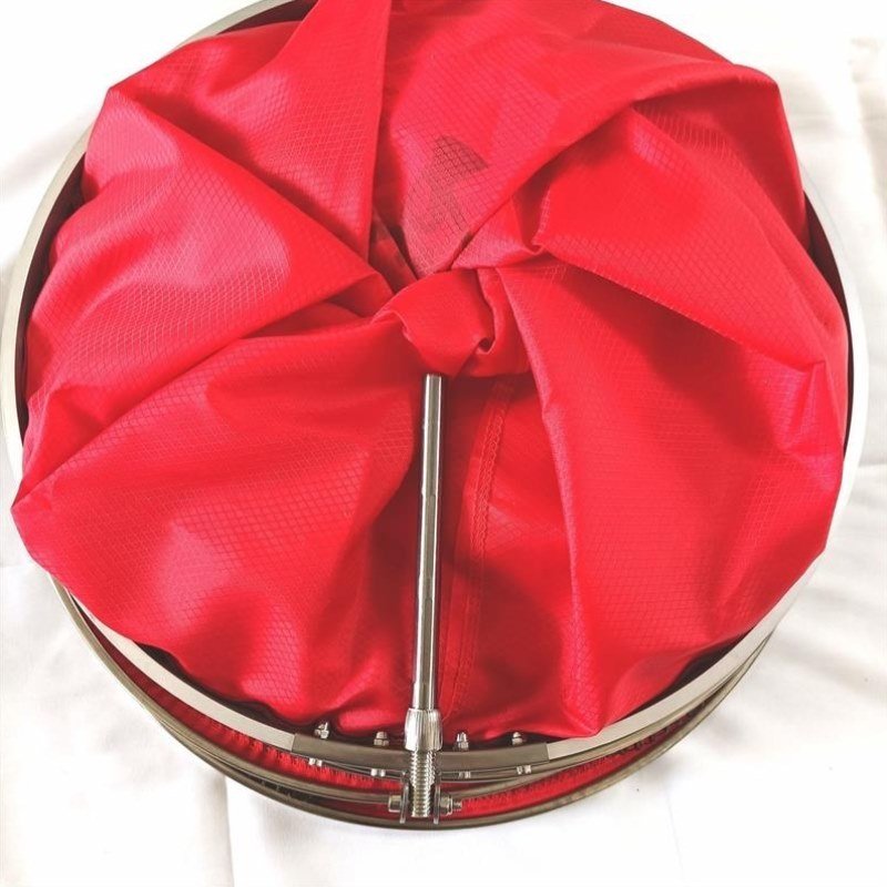 Fish-pumping, net-covering, multi-purpose stainless steel and fish-heavy