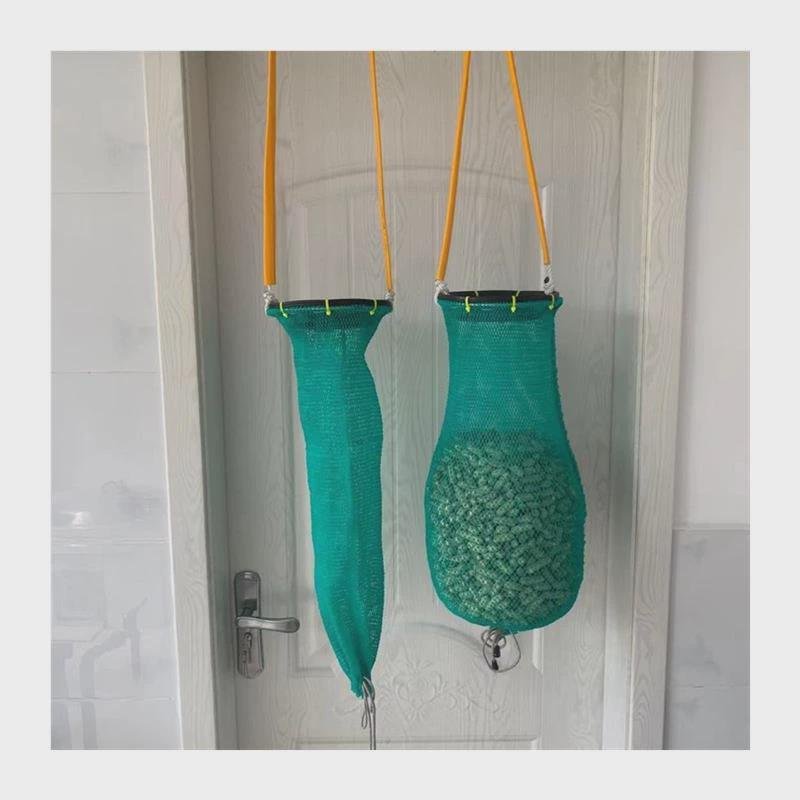 Diving net bags to the sea, fish-protected fish, crawling out of crab-capped fish