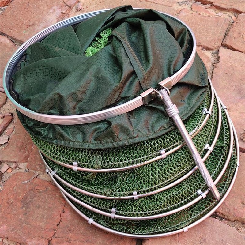 Special-priced fish with glue-proof-to-seat-to-cam nets, and the net's nylon-to-fisher's