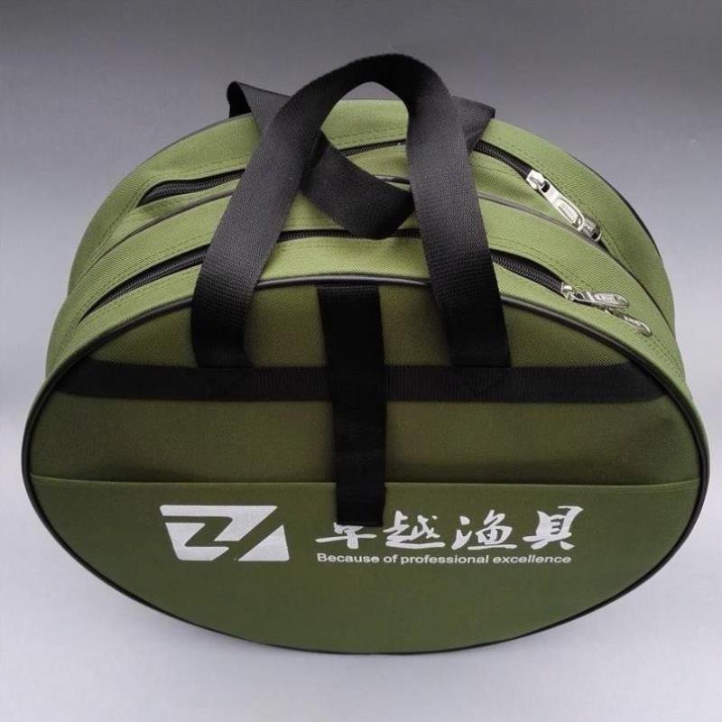 fish canvass with a thick waterproof circle of 45cm and 50cm and small fish packs of fishing gear with a full-blown gear