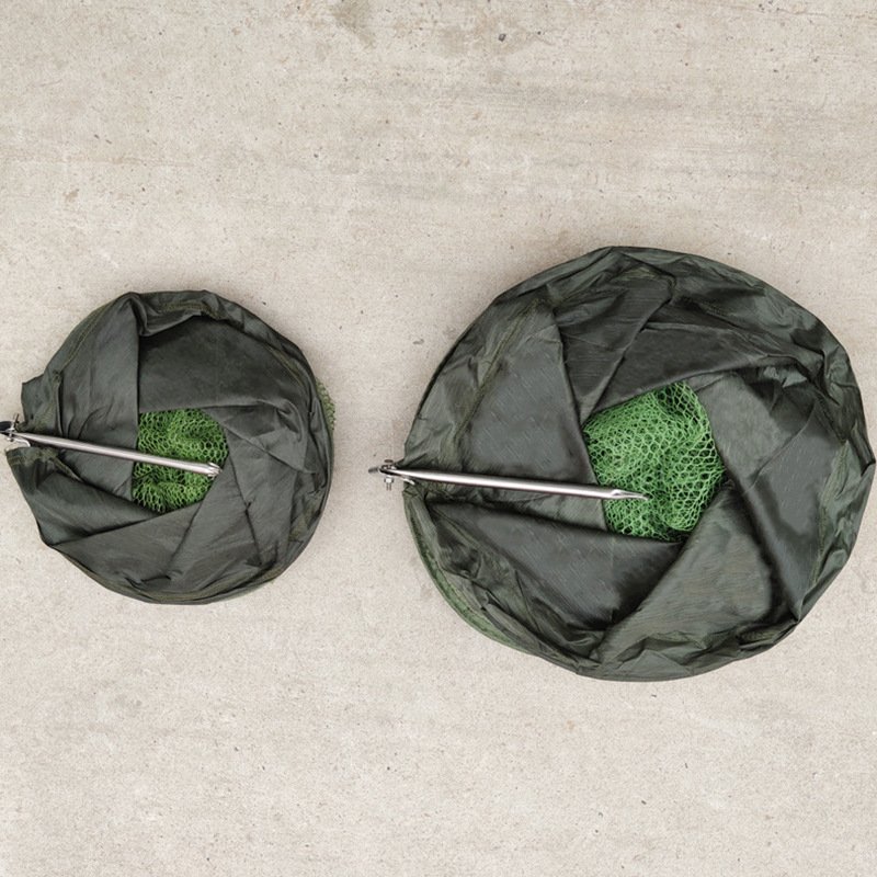 Special-priced fish with glue-proof-to-seat-to-cam nets, and the net's nylon-to-fisher's