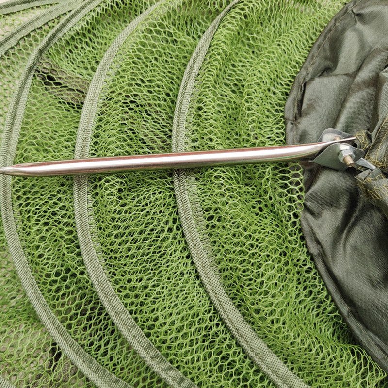 Special-priced fish with glue-proof-to-seat-to-cam nets, and the net's nylon-to-fisher's