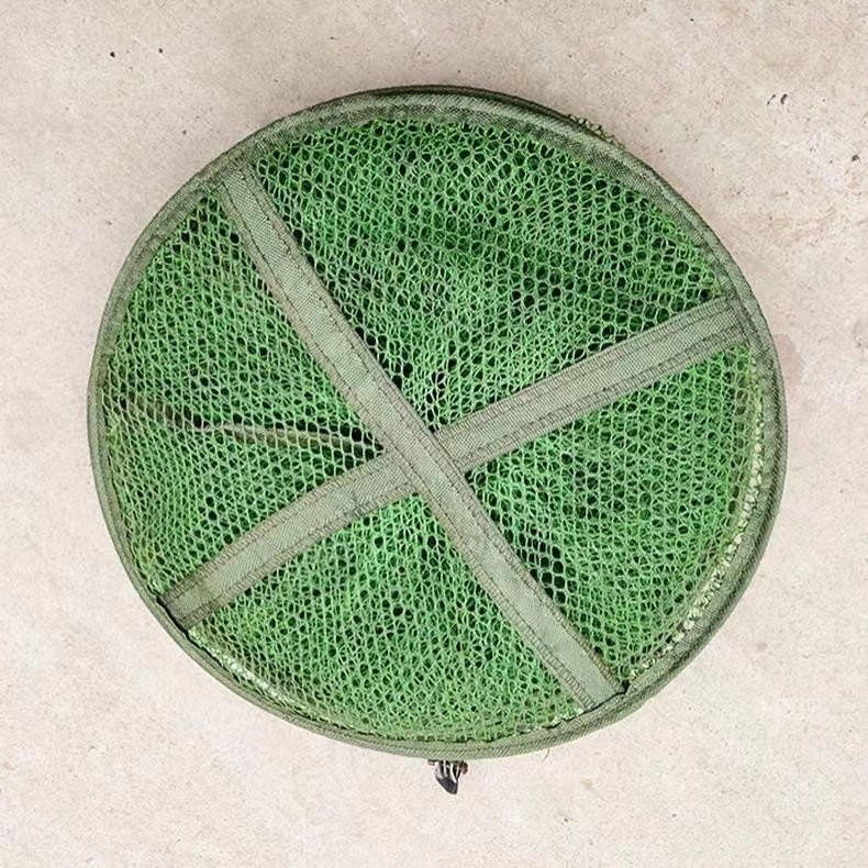 Stainless steel net for fish packs with thick fish bags folding multiple functions with thick dry nets for fish