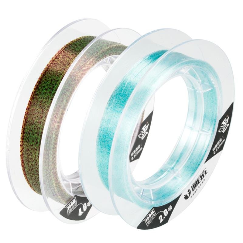 It's based on a 150-metre specked fish line with a super-strength pull line