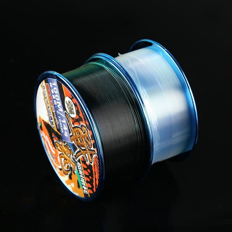 The main line of the fishing line is super-soft, soft and strong to import the nylon line