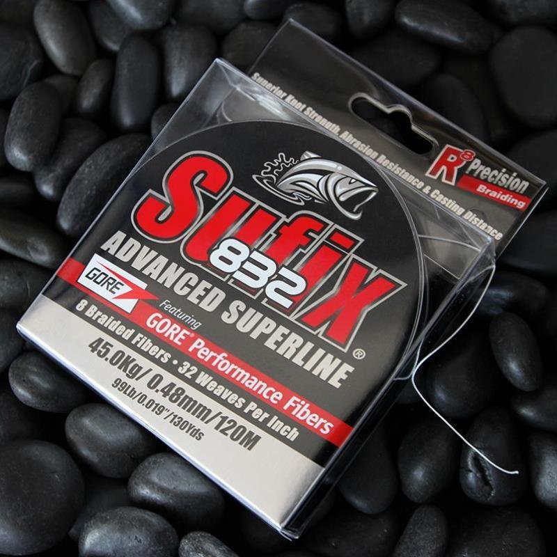Sufix Softy 832, line 8X, line 120 m, line 250 m, line black