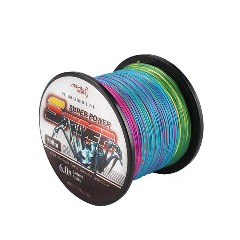 500 meters of poles, strung up the larin luya line, and lined up the crochet line