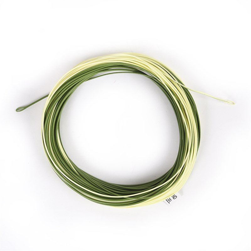 the light stream line, the fly-o-fish line, double-coloured water before the weight of 123