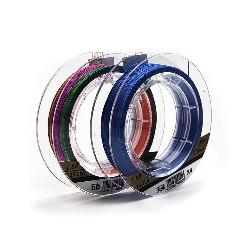 the manufacturer made four-part, 100-metre-pe line