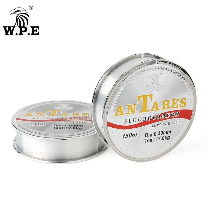 W.P.E. FISHING LINE FLUOROCARBON COATING MAIN LINE 150 M FLUOROCARBON COATING FISHING TOOL FOR INVISIBLE FISH LINE CARBON FIBRE FISHING