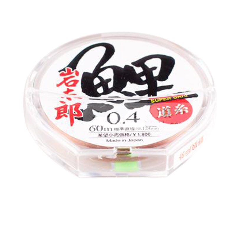 Iwataro's carp line has a strong pull line