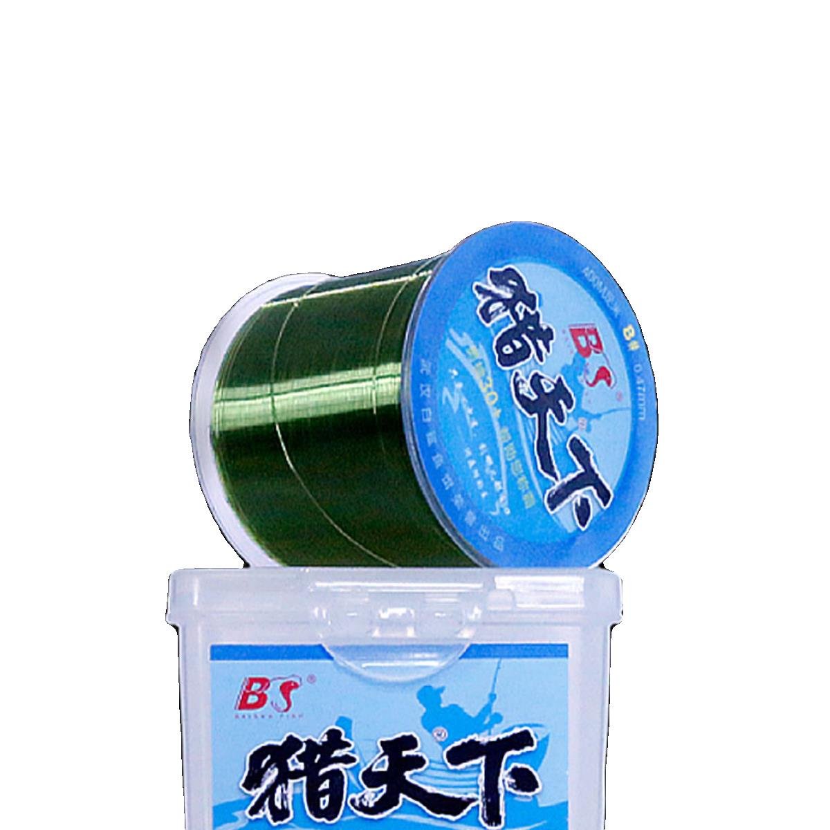 The Wuhan White Shark pole pulls hard for the nylon line