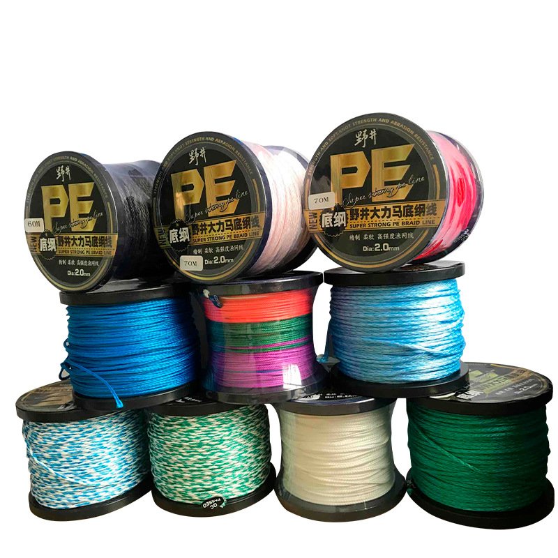 WILD WELLS, HARD-ON PEDESTAL LINE, SAND-RESISTED NETS, HIGH-INTENSITY FISHING NET PE-WEAVED FISHING LINES