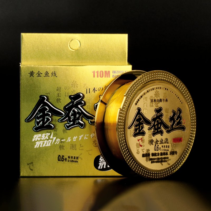 Japan imports super-soft and unrolled fishing line main line for super-strength entanglement