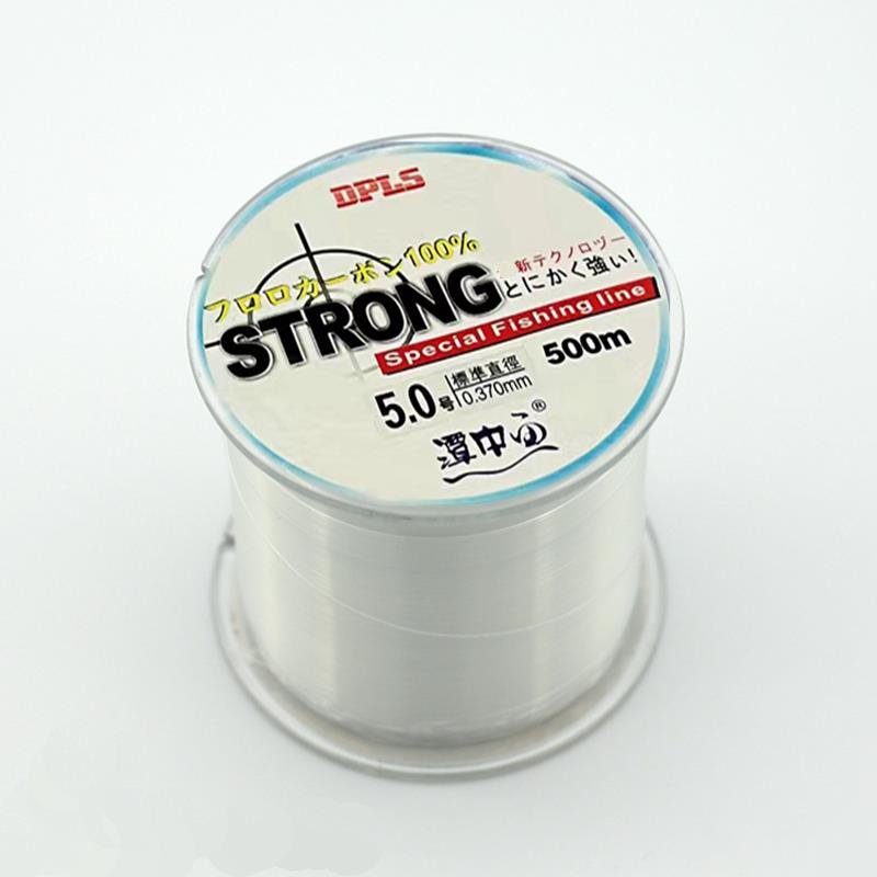 A 500-metre main line on the nylon poles with a strong pull