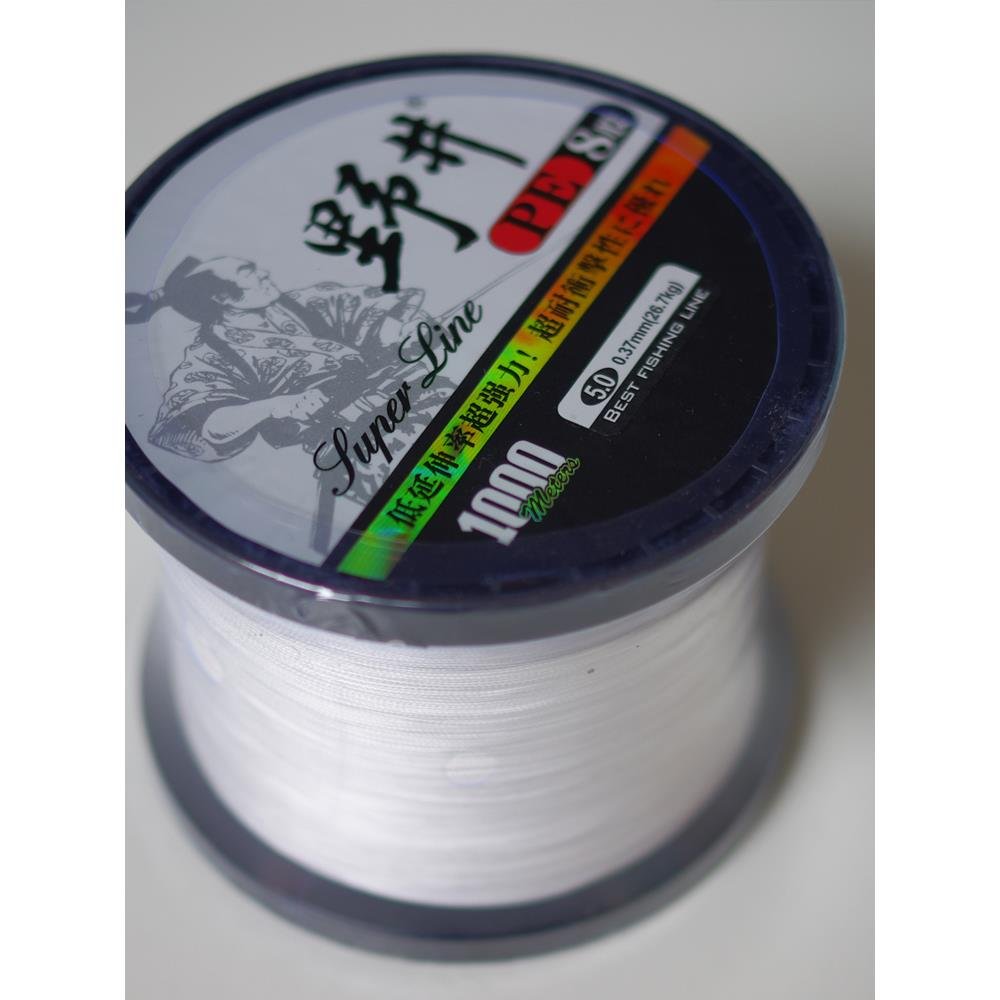 8 parts of 1,000-metre-pe line for the importation of a strong horseweed net, which is super-sliding and force-resistant 4-sweave net