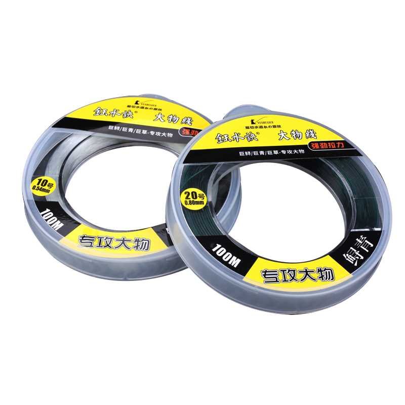 The main line of the big line, the nylon giant, doesn't roll with super soft and strong pull