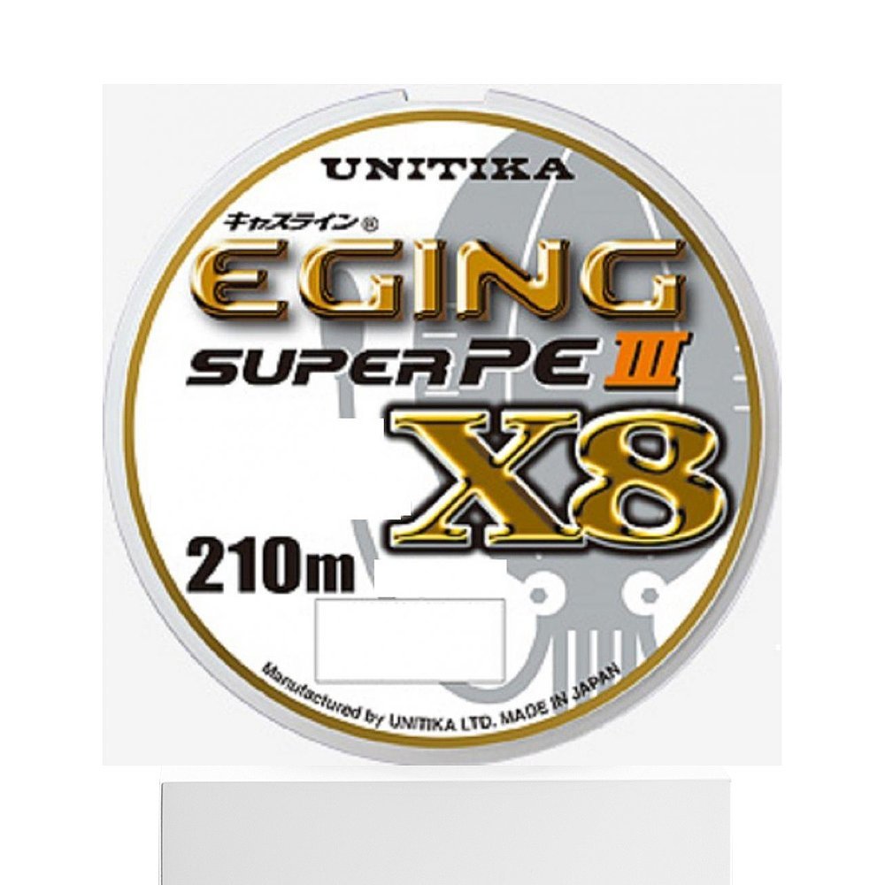Japanese direct mail for UNITika fishing line PEIII X8 Multi Color 0.5 210m 4961704812541