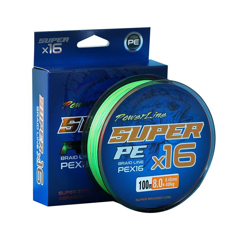 PE LINE 16 FOR A GRINDING HORSE, 100 M, 150 M OF A LINE