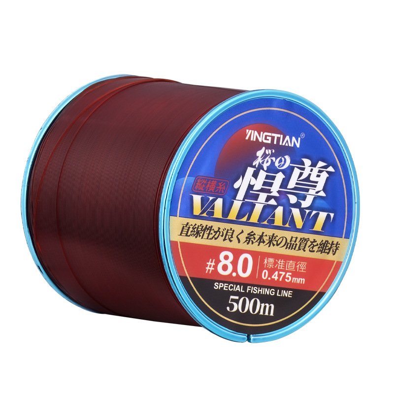 500 meters of the fishing line into the main line of the original Snilong's race against black pits