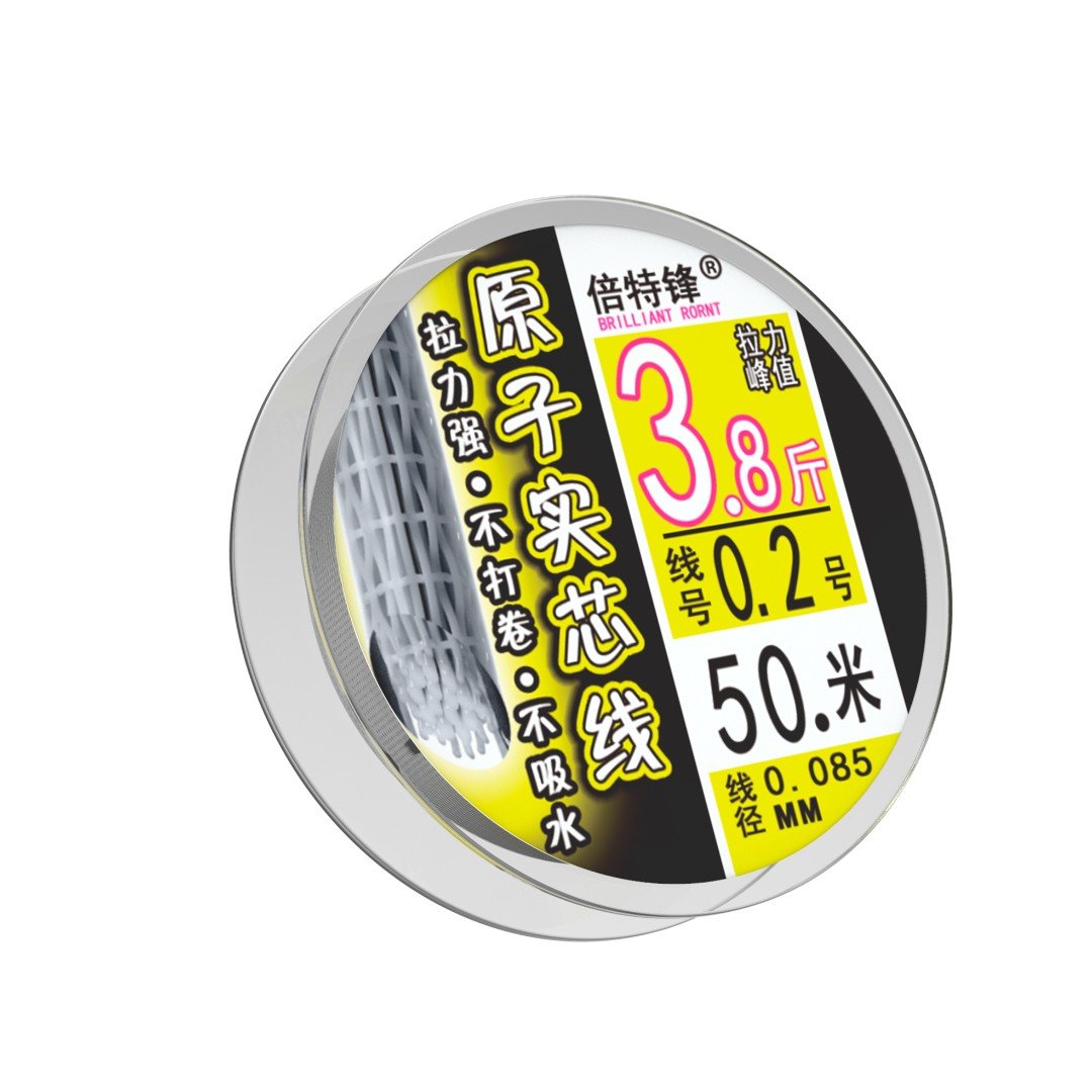 Atom line line super-strength anti-twirling fishing line main line sub-teams