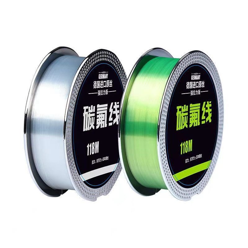 Line factory, 118 m, high-fluorinated larder, sea-fishing route lead line