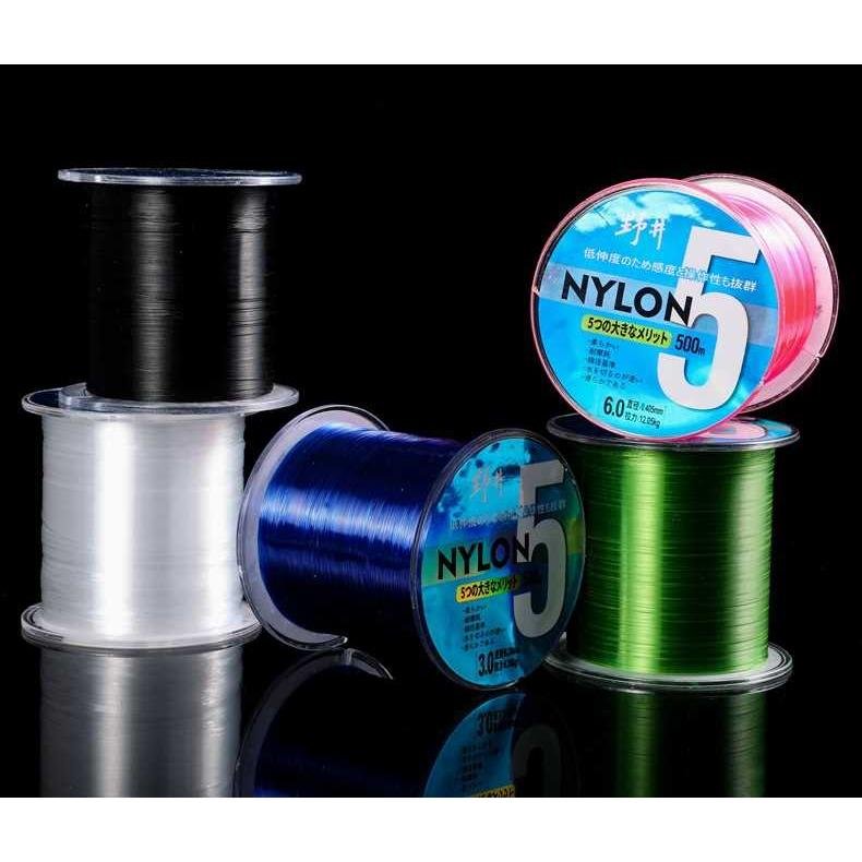 Cash supply of 500 metres of nylon-based soft-push and fast-on-water pole line