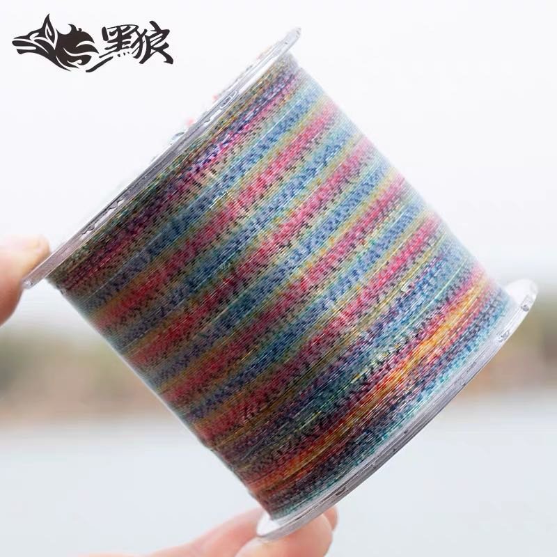 Import 500 meters of line five coloured spots of line invisible line, pole road, main line of line super-lariline