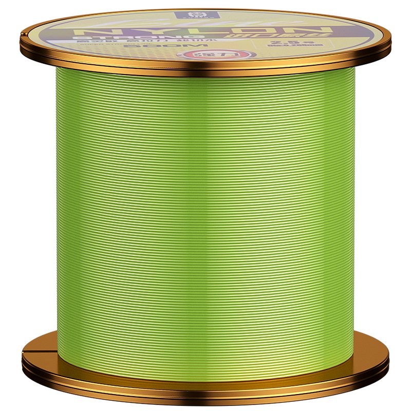 The main 500 meters of the imported fishing line is for the super-soft-soft-soft-Lujanylon pole