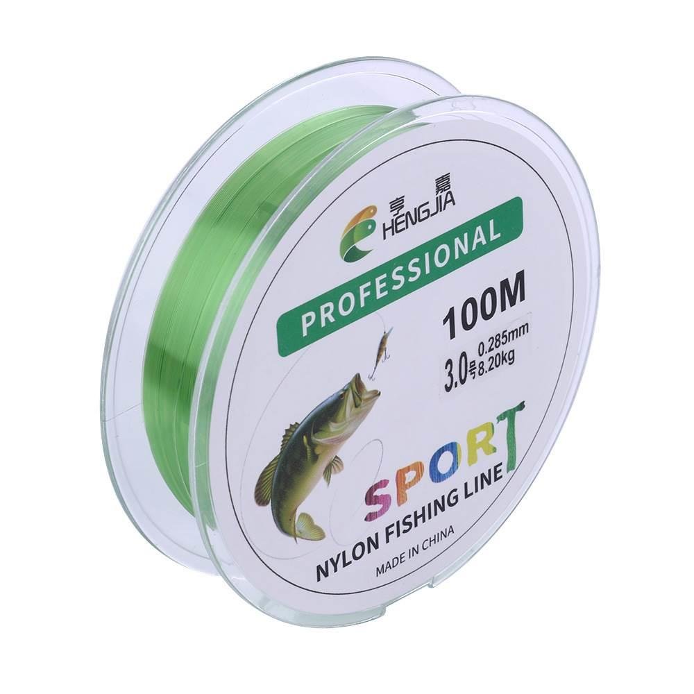 New fishing line sub-line 100 meters, nylon high-strength line 4 colours
