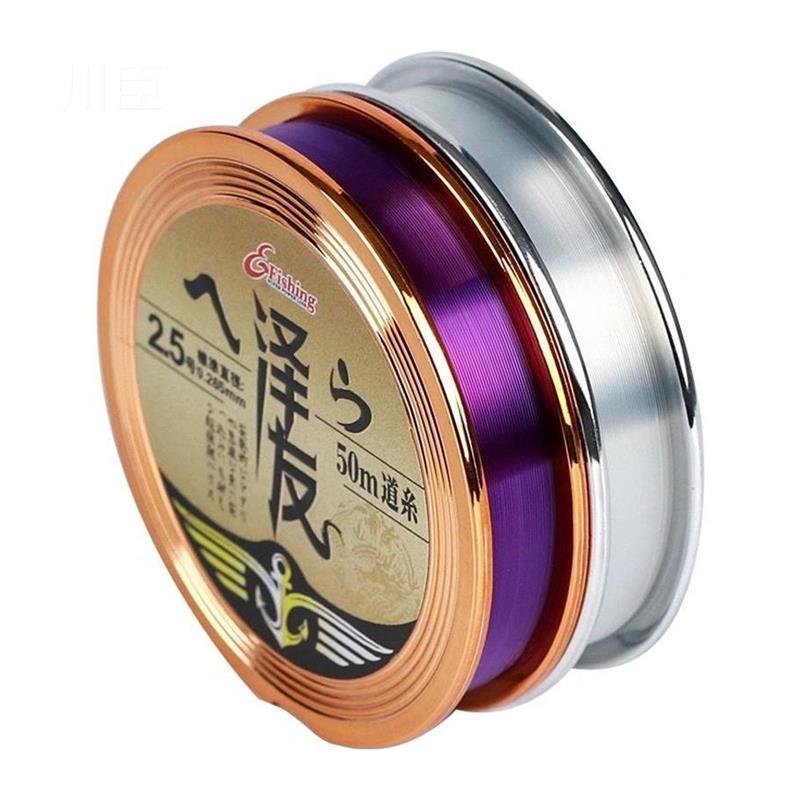 The German import line main line is super-extremely pulverized, and it doesn't roll over the fish line sub-lines