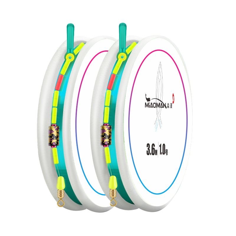 The main line assembly of the twirl line makes it easier to tie the twirl line