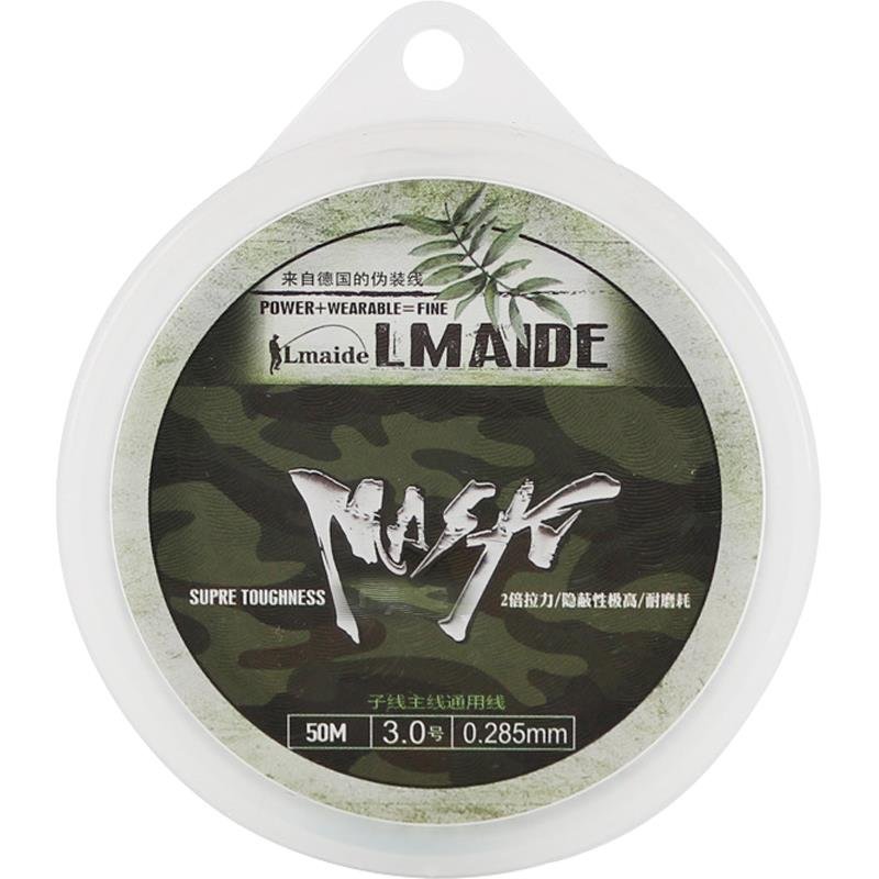 The main line of the fish line is the German specky, invisible nylon line