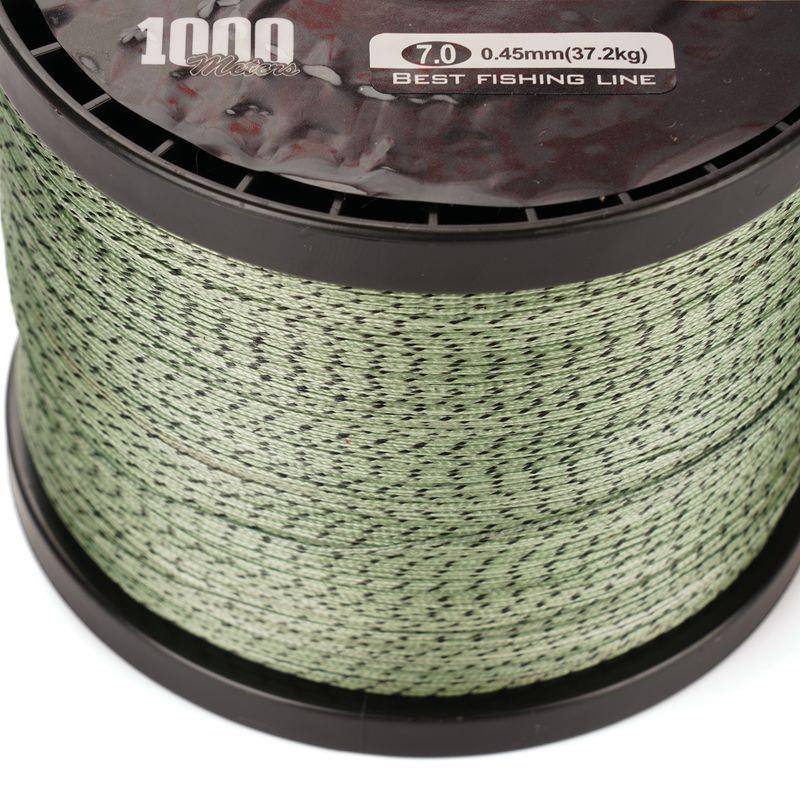 CUSTOMIZE THE 8-POINTED PE LINE, 1,000 METRES OF HIGH-STRENGTH SEA-FISHING LINE, FIELD-WELLED PONY LINE